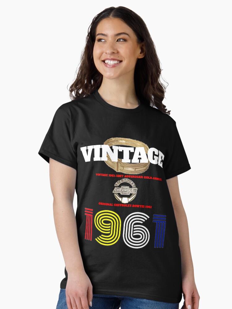 Thumbnail 2 of 7, Classic T-Shirt, Vintage-1961. designed and sold by ravitiku.