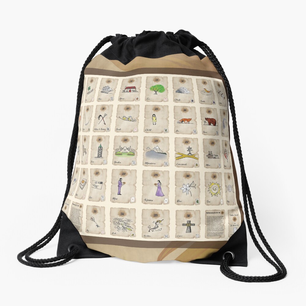 Item preview, Drawstring Bag designed and sold by TheMaverickSage.