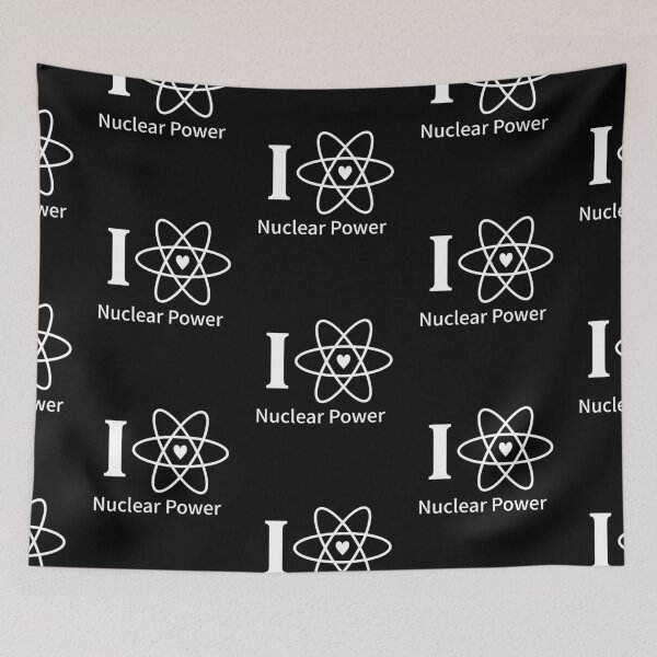 Item preview, "I LOVE NUCLEAR POWER" designed and sold by Decamegashop.