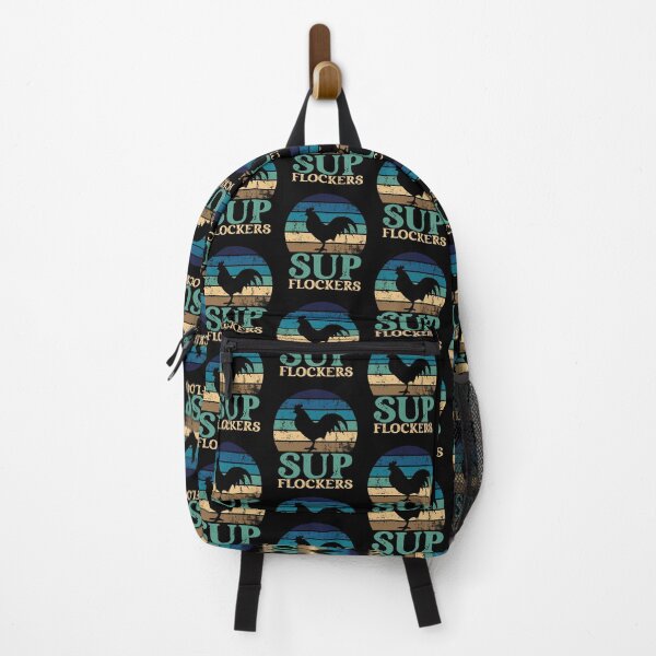 Item preview, Sup Flockers Rooster Lover Funny Distressed Vintage designed and sold by 1stAmendMerch.