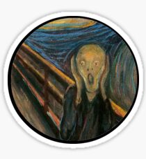 Le cri Sticker