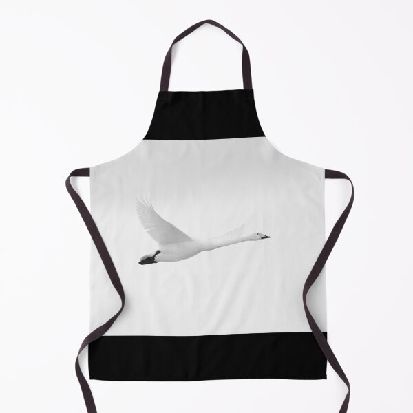 Item preview, Flyby 2 Whooper Swan bw designed and sold by Jouko Lehto Photography.