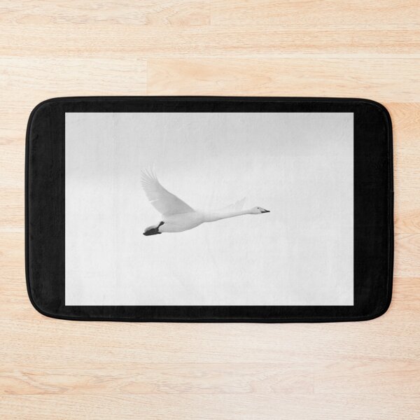 Item preview, Flyby 2 Whooper Swan bw designed and sold by Jouko Lehto Photography.