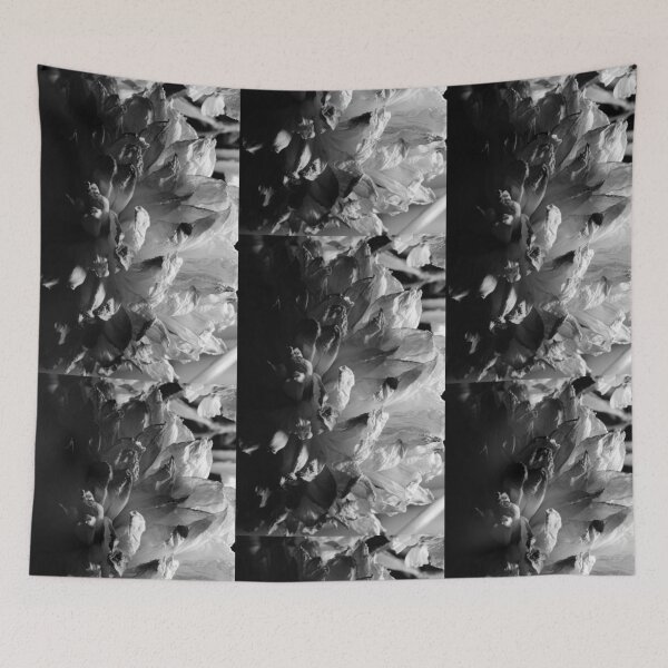 Item preview, flower close up - black/white - twelve designed and sold by greatnorris.