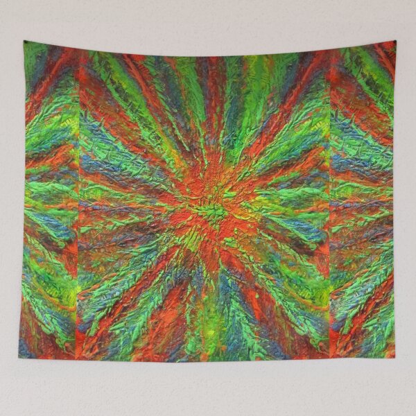 Item preview, Red And Green Painting  designed and sold by Andrew Morrell.