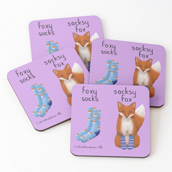 Item preview, Fox in Socks designed and sold by Elliestrations.