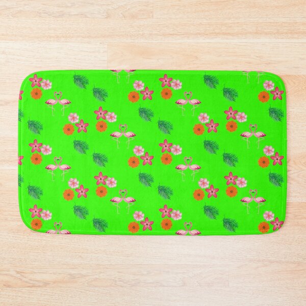 Item preview, Tropical Flower Flamingo Love designed and sold by Imemewell.