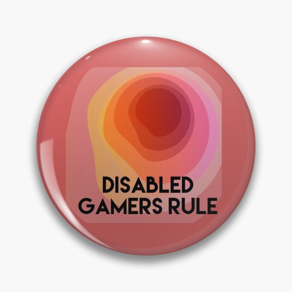 Item preview, Disabled Gamers Rule with Vortex designed and sold by headtrackerart.