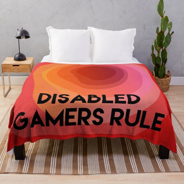 Item preview, Disabled Gamers Rule with Vortex designed and sold by headtrackerart.