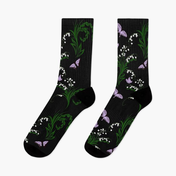 Item preview,  Lily of the Valley and Butterflies Garden designed and sold by silvaris.