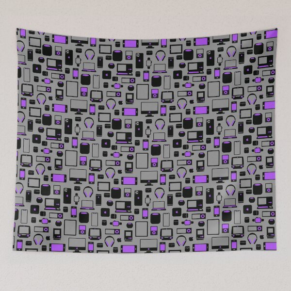 Item preview, Apple Forever (Purple) designed and sold by Toffee Bee.
