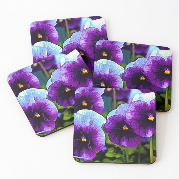 Item preview, Pretty Purple Pansies designed and sold by Violaman.