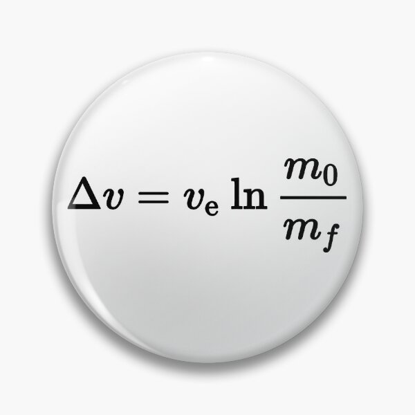 Item preview, rocket equation, most fundamental equation of space exploration designed and sold by NoetherSym.