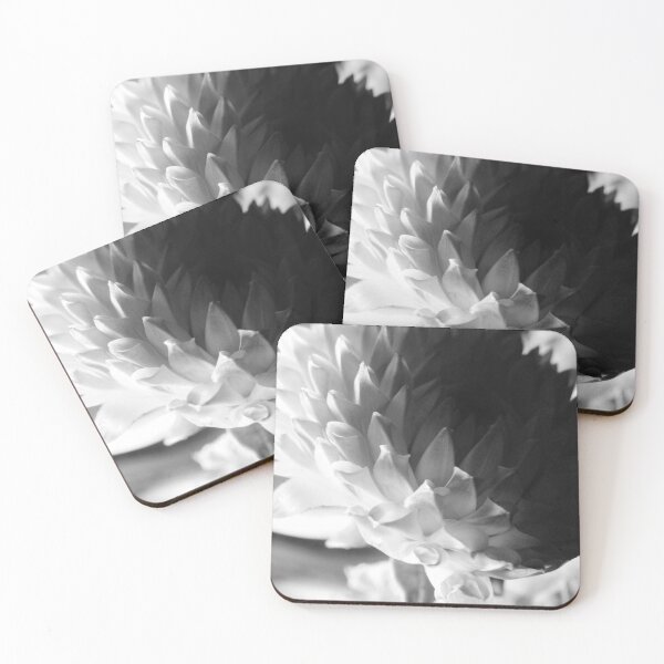 Item preview, flower close up - black/white - eleven designed and sold by greatnorris.