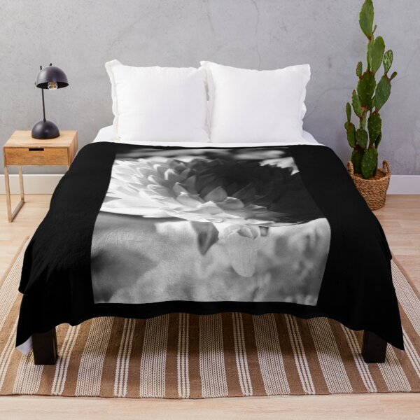 Item preview, flower close up - black/white - eleven designed and sold by greatnorris.