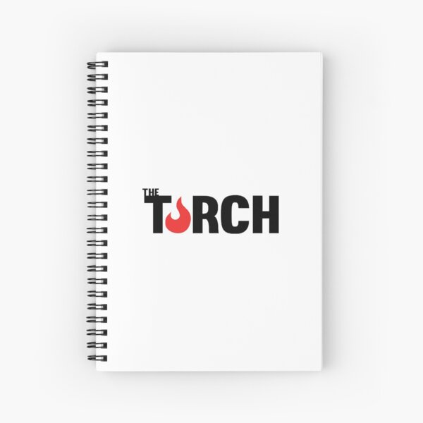 The Torch Standard Logo Spiral Notebook