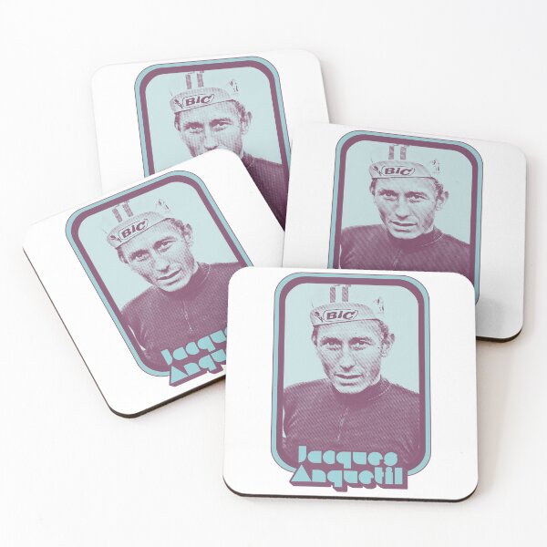 Item preview, Copy of Jacques Anquetil // Retro Style Cycling Fan Art  designed and sold by AestheticNow.