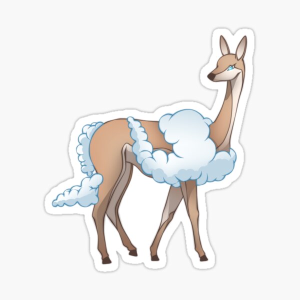 Item preview, Vicuna - The Cloud Camel (No text) designed and sold by FactFiend.