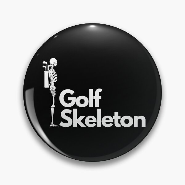 Item preview, Golf Skeleton Minimal Essential Golf Bag Design designed and sold by akarshkala.