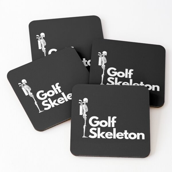 Item preview, Golf Skeleton Minimal Essential Golf Bag Design designed and sold by akarshkala.