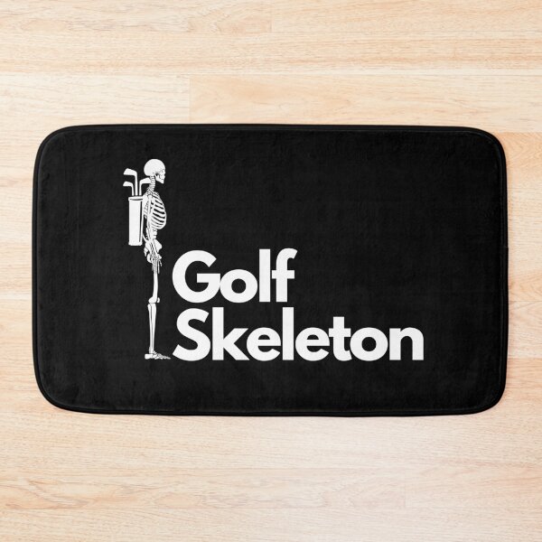 Item preview, Golf Skeleton Minimal Essential Golf Bag Design designed and sold by akarshkala.