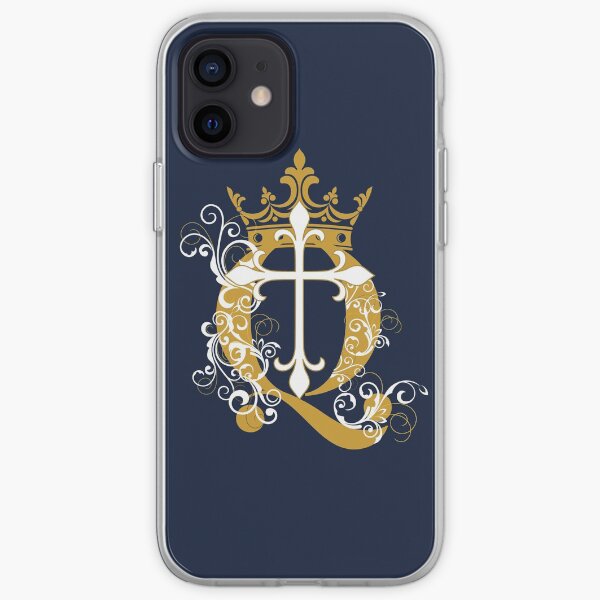 Cross Q Crown in Gold iPhone Soft Case
