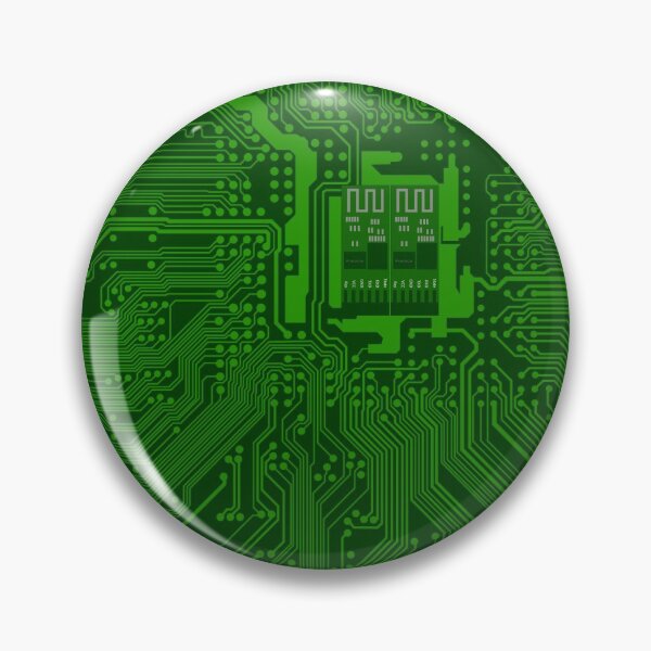 Item preview, Electronic computer circuit, green designed and sold by angelisart.