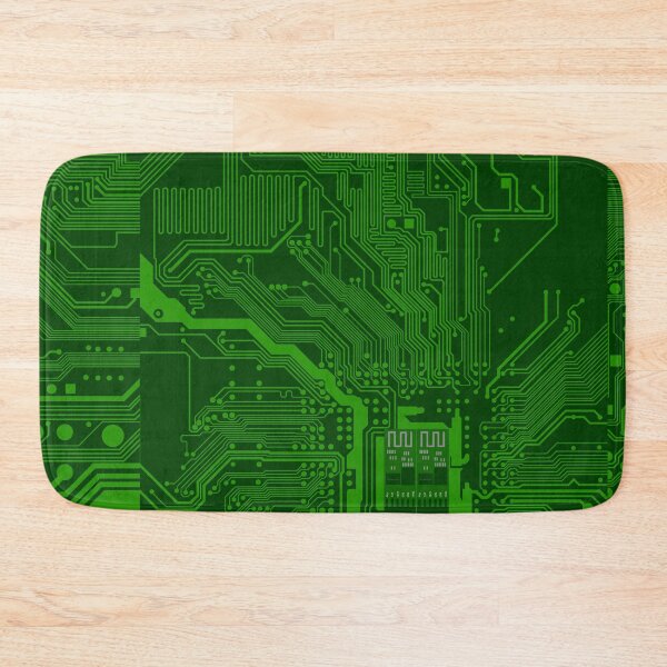 Item preview, Electronic computer circuit, green designed and sold by angelisart.