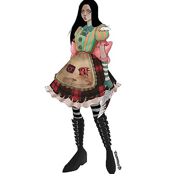 Alice Madness Returns Fanart Art Board Print for Sale by animateastory