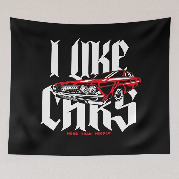 Item preview, I Like Cars More Than People designed and sold by BlascoShop.