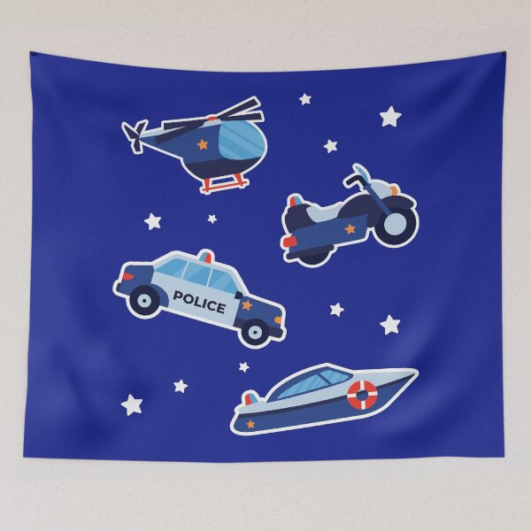 Item preview, Cute Police Vehicle Set designed and sold by infleims.