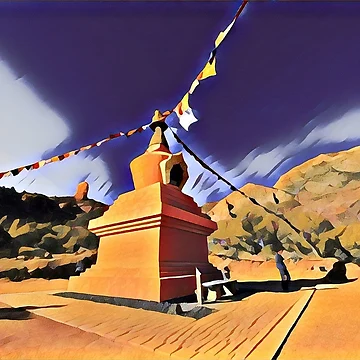 Artwork thumbnail, Stupa by RakshaSD