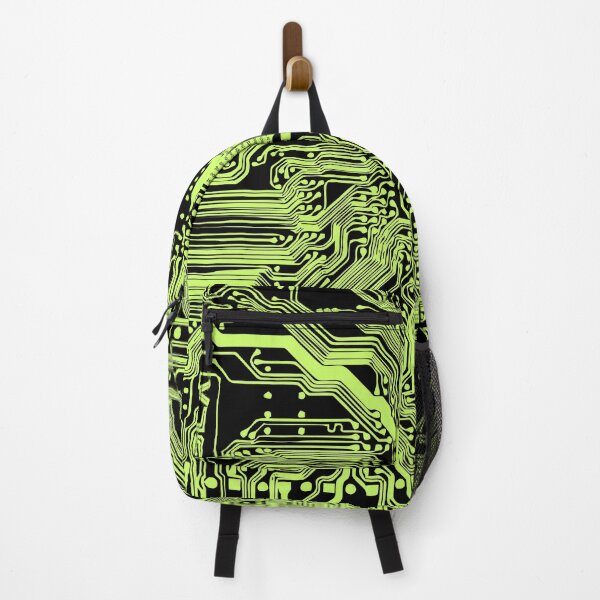 Item preview, Green computer electronic circuit, Asimov tribute designed and sold by angelisart.