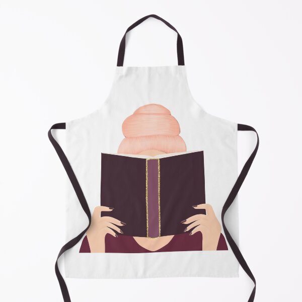 Item preview, Book Girl (Pink hair) designed and sold by Cinderartbyash.