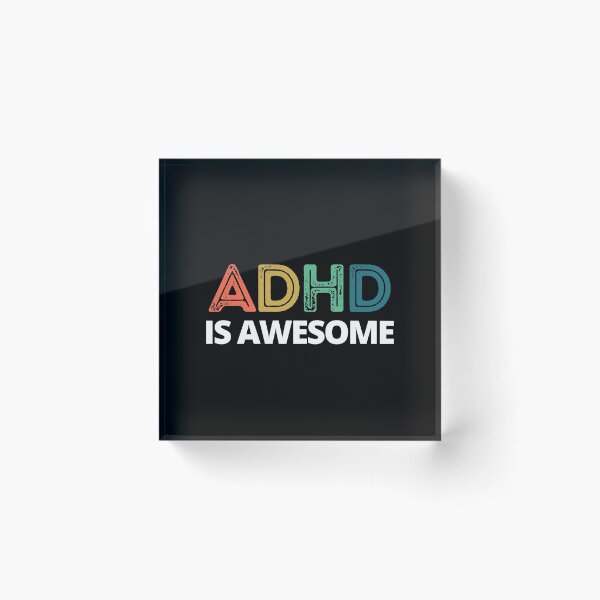 Item preview, ADHD is Awesome rust  designed and sold by MinimalSketches.