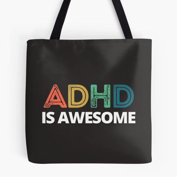 Item preview, ADHD is Awesome rust  designed and sold by MinimalSketches.