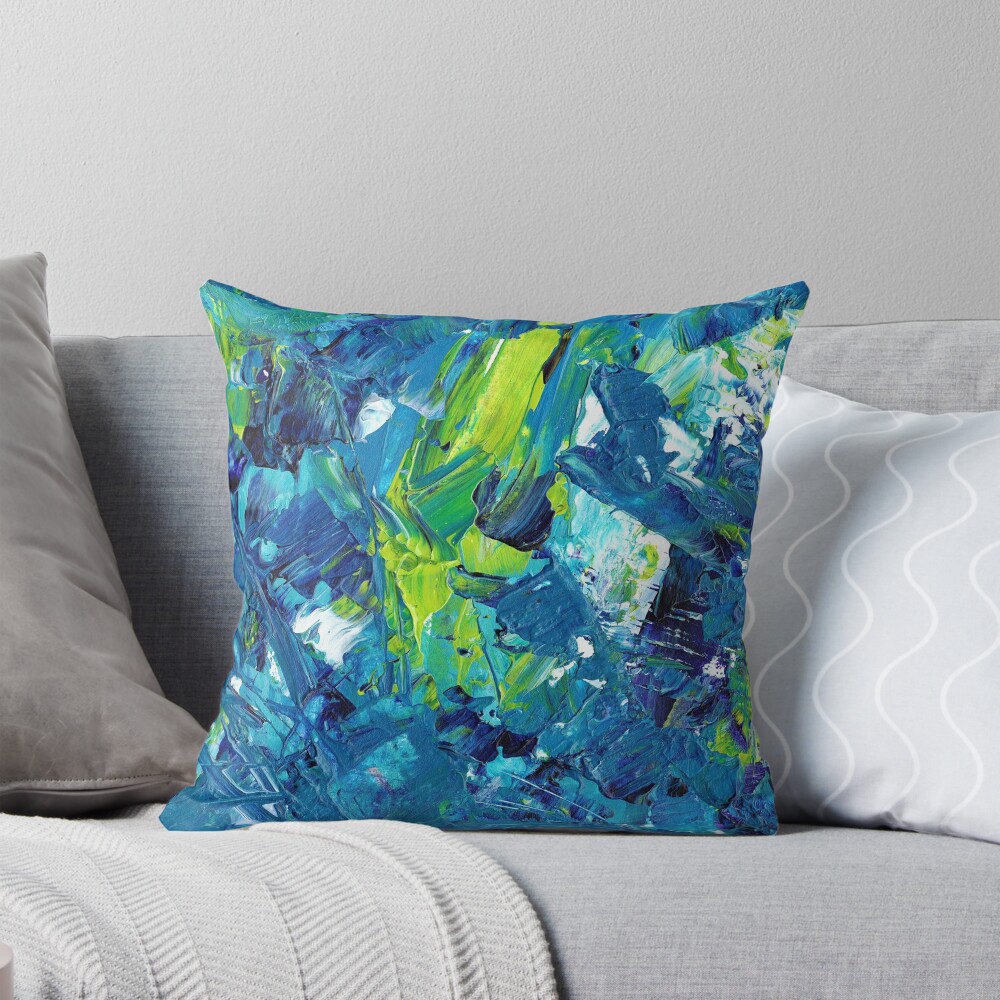 Item preview, Throw Pillow designed and sold by Banner-Ink.