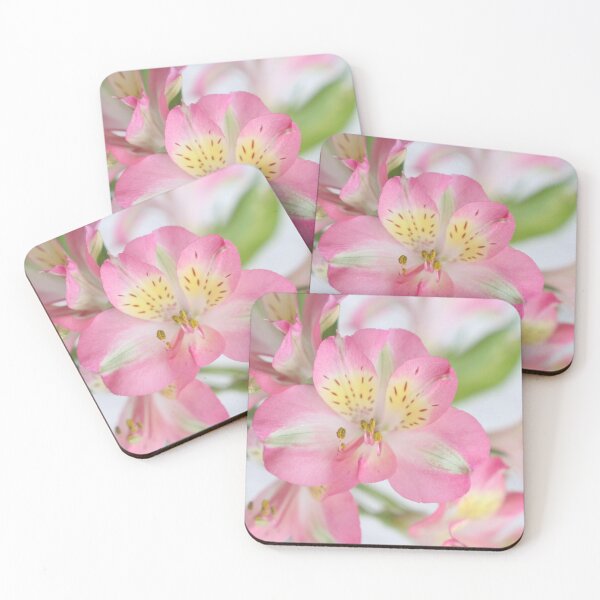 Item preview, Pink symmetric flowers designed and sold by hannelorevanhal.