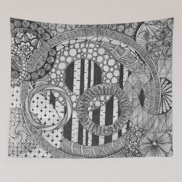Item preview, View of a Birch Forest Through Windows Upon Windows designed and sold by spookyskratchy.