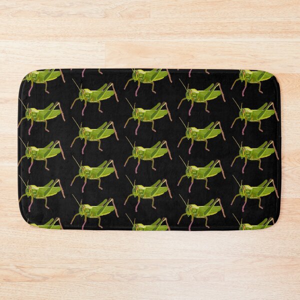 Item preview, G is for Grasshopper,Grasshopper Illustration – Vibrant Insect Art for Nature and Wildlife Lovers designed and sold by PrettylittlepastelUk.