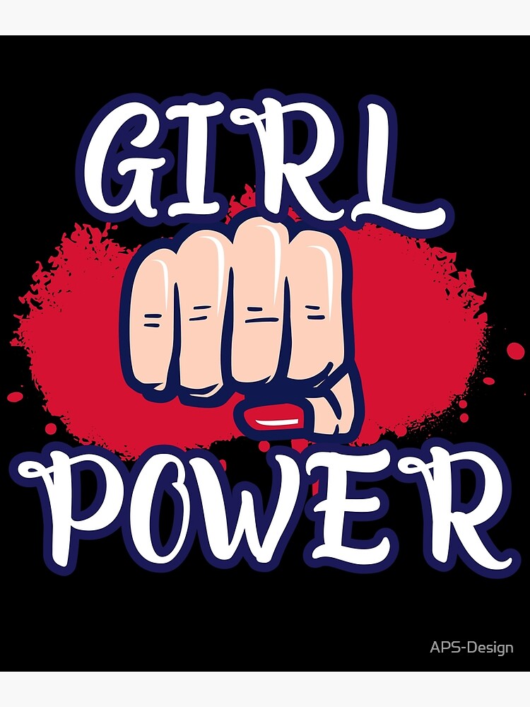 Girl Power Für Starke Frauen Poster