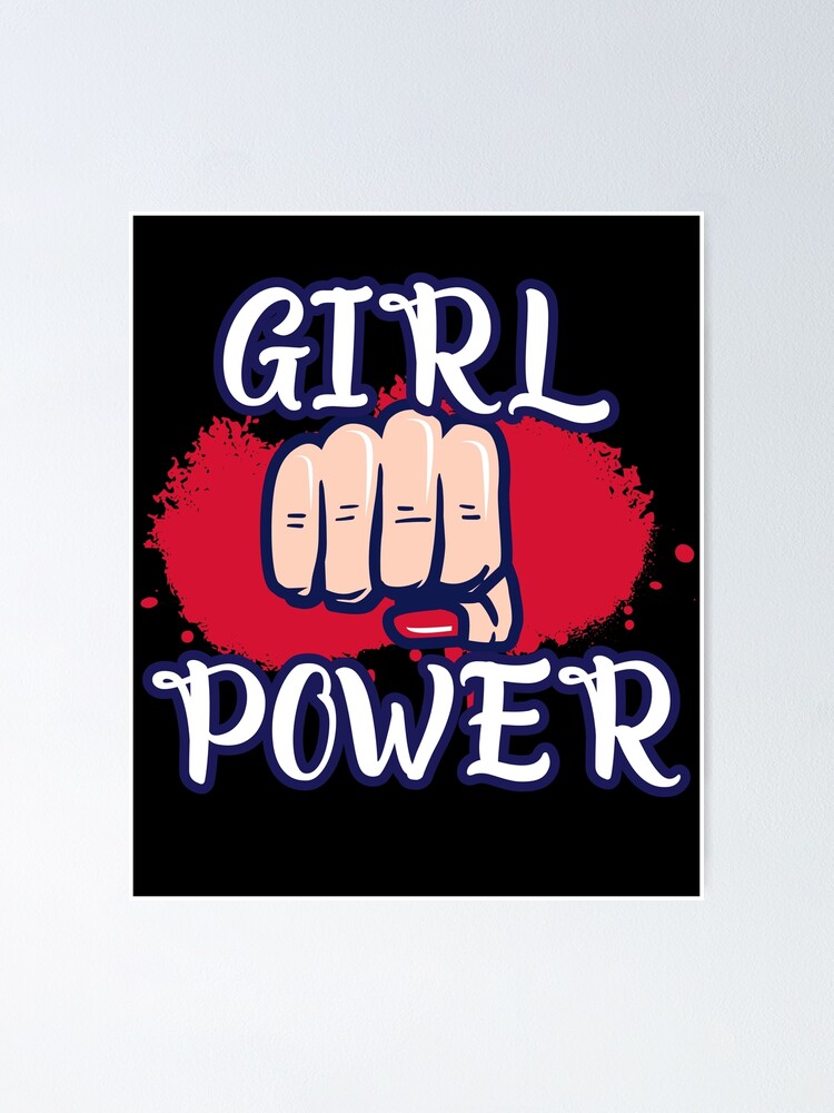 Girl Power Für Starke Frauen Poster