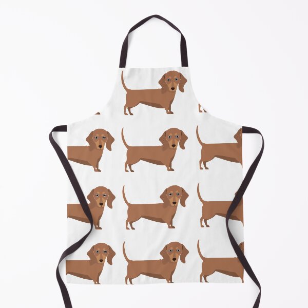 Item preview, Brown Dachshund dog breed cute pattern designed and sold by Maful.