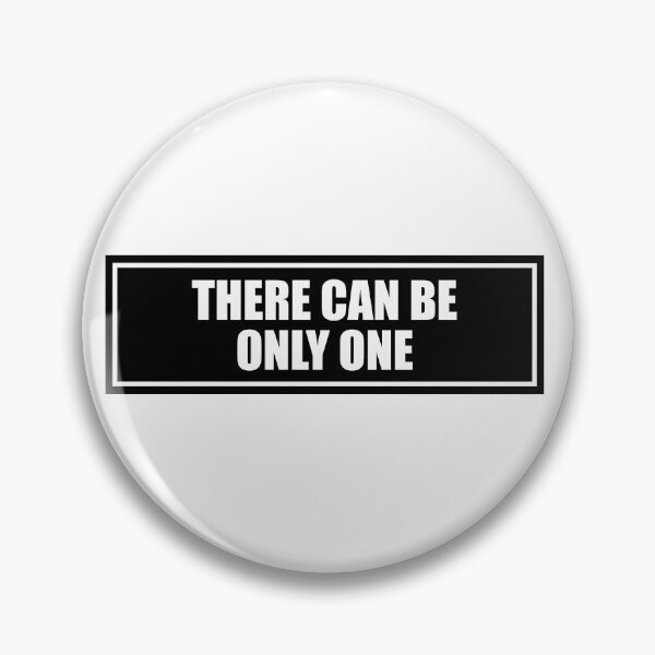 Item preview, THERE CAN BE ONLY ONE BUMPER designed and sold by DexxterDesign.