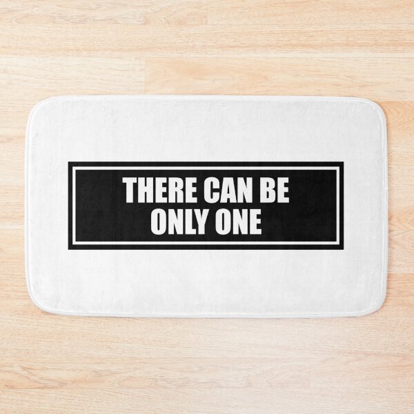 Item preview, THERE CAN BE ONLY ONE BUMPER designed and sold by DexxterDesign.