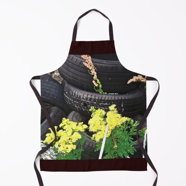 Item preview, Old Tires and wild flowers designed and sold by Shulie1.