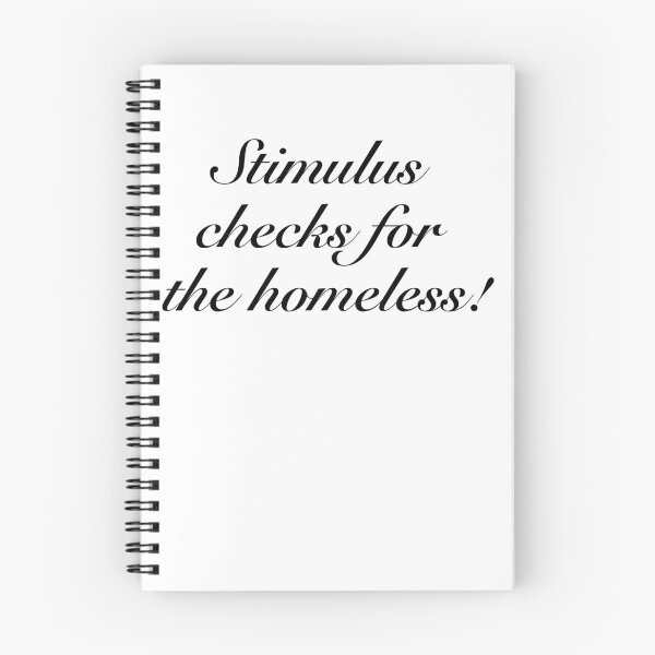 Item preview, STIMULUS CHECKS FOR THE HOMELESS! | Join The Movement designed and sold by yourtravelguide.