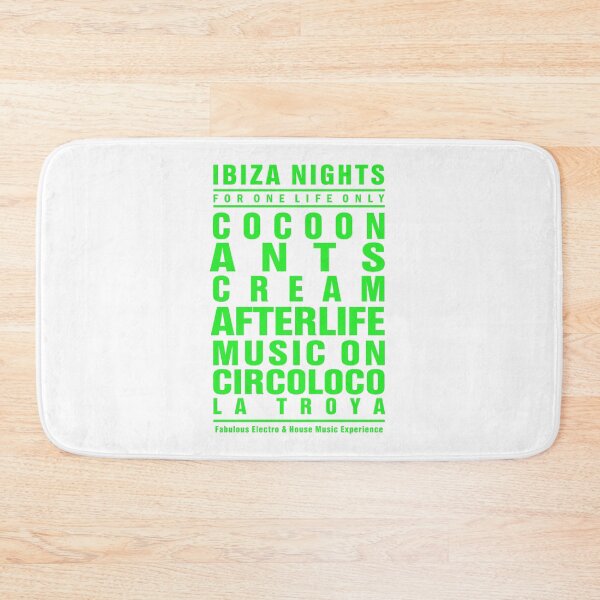 Item preview, ANTS CIRCOLOCO poster of dream IBIZA NIGHTS Electro & House music: MODEL white & neon green Event of La French Touch (original HD DESIGN) designed and sold by LA FRENCH TOUCH.