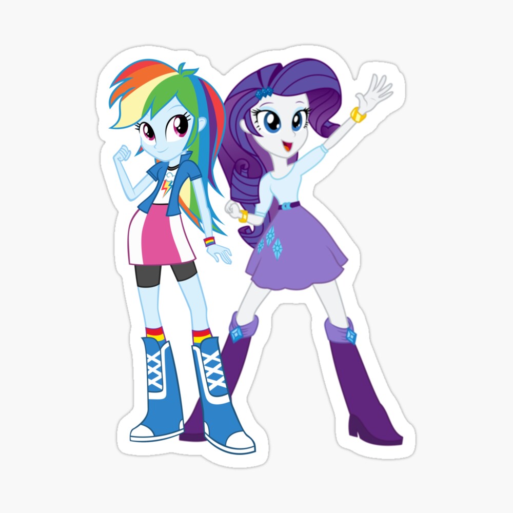 Rainbow Dash and Rarity