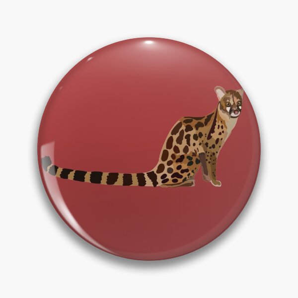 Item preview, R is for Rusty Spotted Genet,Rusty-Spotted Genet: Africa’s Smallest and Most Elusive Carnivore designed and sold by PrettylittlepastelUk.